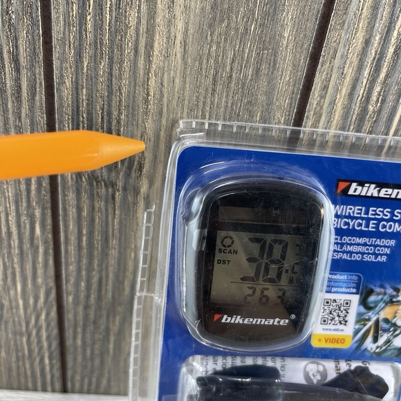 Bikemate Wireless Solar Bicycle Computer - Speedometer Odometer - New - Picture 14 of 14